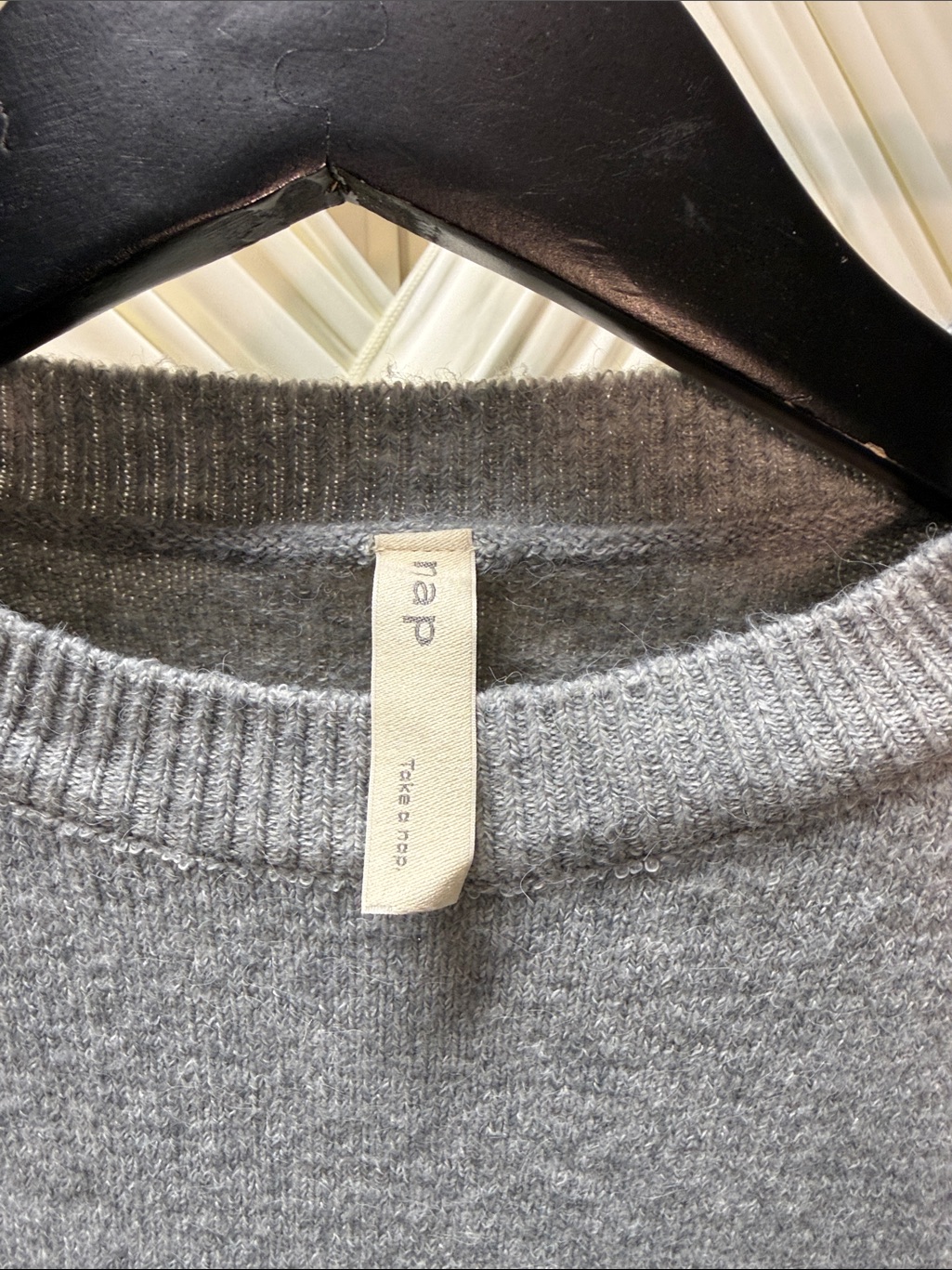 Nap Loungewear - Grey Sweater (Size:S) — image 2 of 5